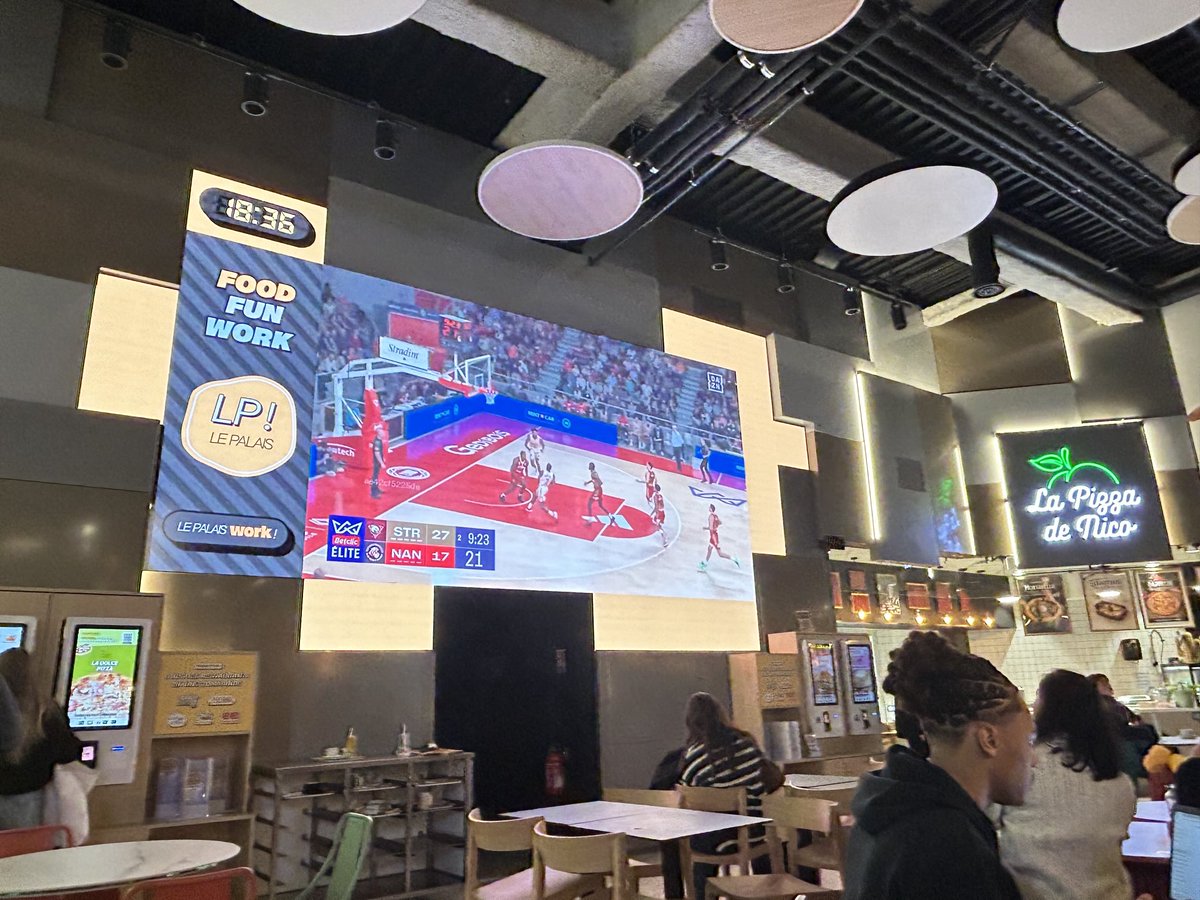 On teste la Fan zone au @lepalais Nancy pour ⁦<a href="/SLUCbasketNancy/">SLUC Nancy Basket</a>⁩ vs ⁦<a href="/sigstrasbourg/">SIG Strasbourg</a>⁩ <a href="/GoSLUCNancy/">#GoSLUC</a>⁩ ⁦