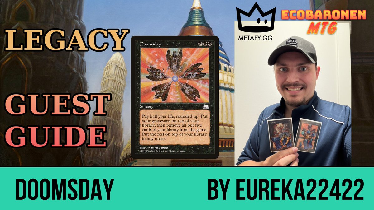 I'm very proud to present the next Legacy Guest Primer on my page. Doomsday powerhouse <a href="/Eureka22422_MTG/">Michael Reed</a> will cover three different versions, share all his tricks, matchup strategy and sideboard plans. You can't miss this if you're a Dark Ritual enjoyer. 

Become a Baron today! 👑