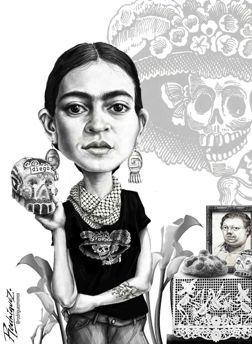 rodriguezmonos's tweet image. "Día de Muertos en México"
#DíaDeMuertos #dayofthedead #fridakahlo #celebracion #1denoviembre #altardemuertos #frida