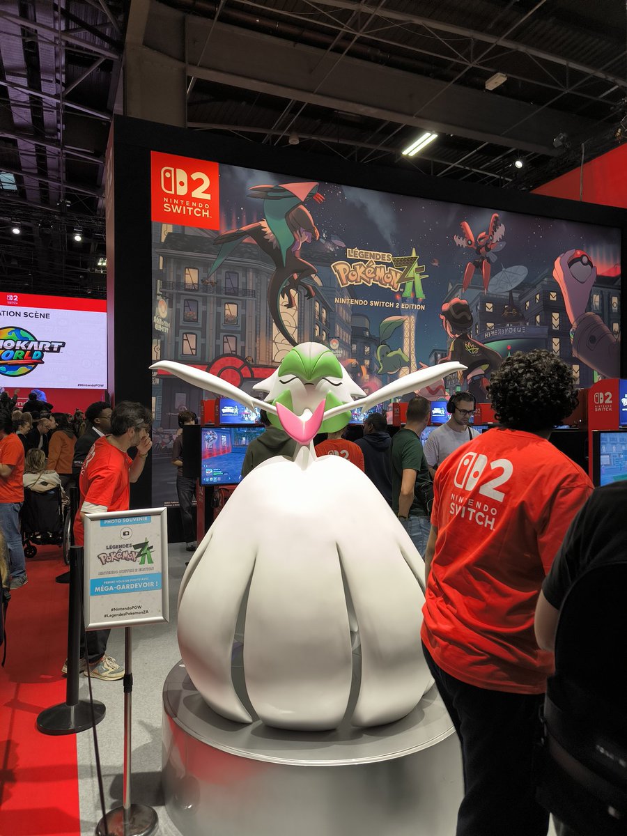 GhaithDalhoumi's tweet photo. Nothing beats the thrill of the Nintendo stand and Switch 2 demos at Paris Gaming Week, what pure joy!
#NintendoStand #Switch2 #ParisGamingWeek #GamingBliss #NintendoLover https://t.co/fW4jPSDN7h