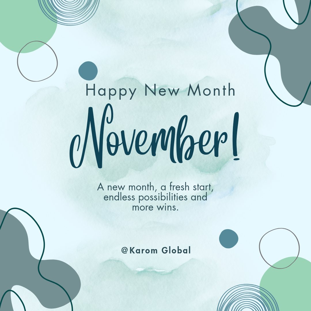 As we step into this new month, we renew our commitment to building a world where agriculture drives prosperity, sustainability, and food security for all.

At KAROM Global, every new month is another opportunity to empower farmers, transform communities, and advance the goals.