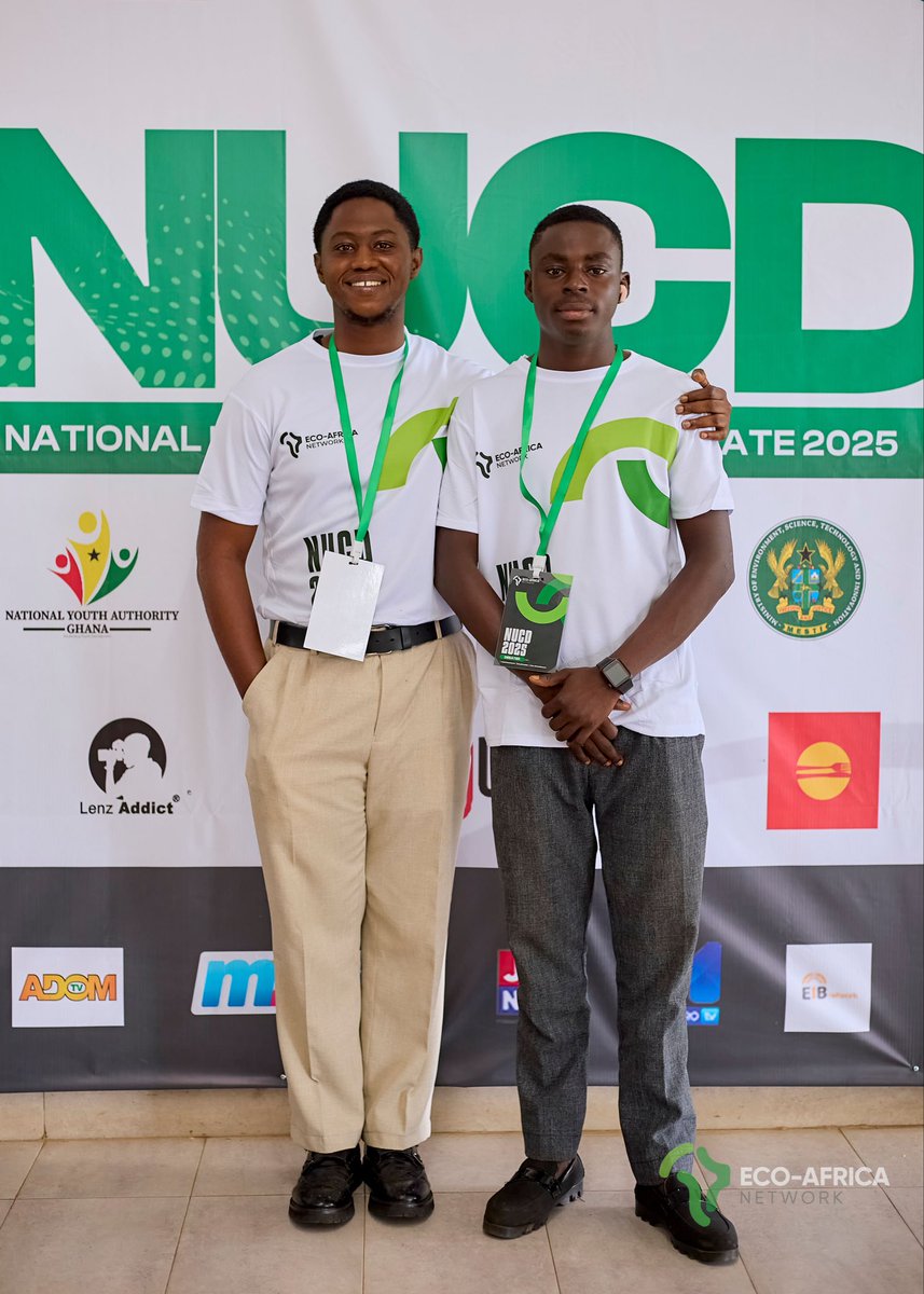 EcoAfricaNet's tweet photo. When young people lead, transformation follows. 

They came with ideas, and left with purpose.
Each argument carried conviction.
Each word echoed courage.
Every moment proved that youth leadership drives change. 

#EcoAfrica #ClimateAction #NUCD #Debate https://t.co/VkBpC8ABNI