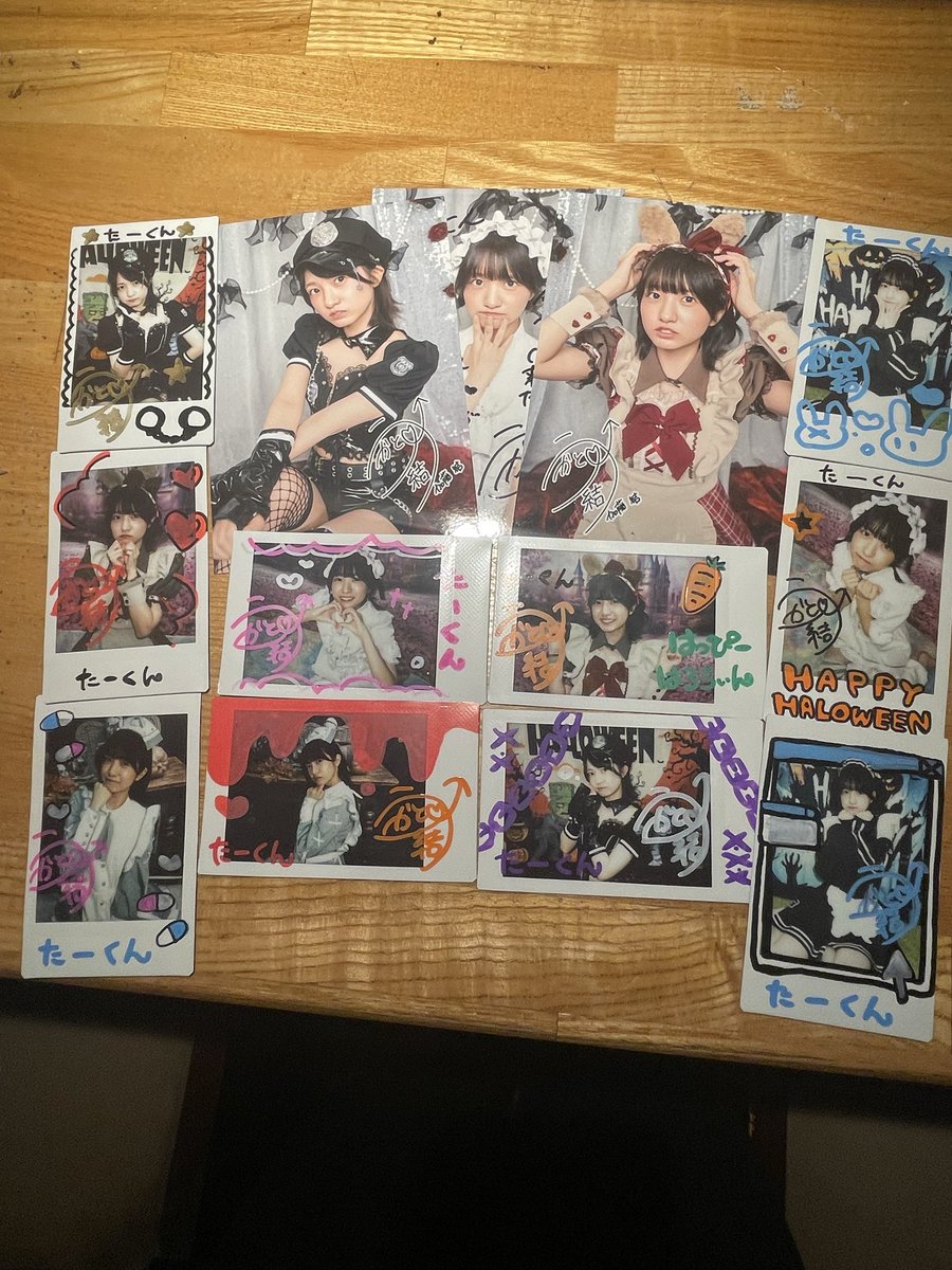 加藤結 直筆サイン入りチェキ 元SKE48 なきむし見習いシンガー 加藤結