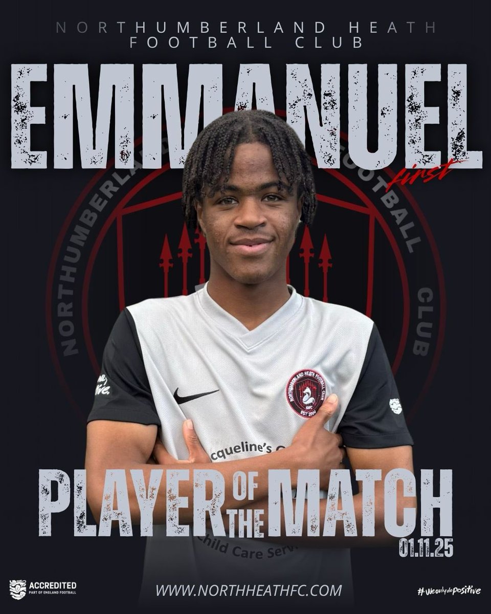 Introducing Emmanuel, affectionately known to us as Eman. But today you can call him the Player of the match.

An outstanding performance on his debut. A quality 90 minutes from such a young developing player. 👏👏👏

#uptheheath🔥🦊