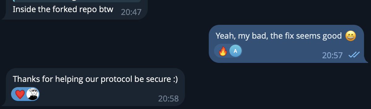 Sometimes you think you've caught a big fish, turns out you just didn't notice the fixed branch.