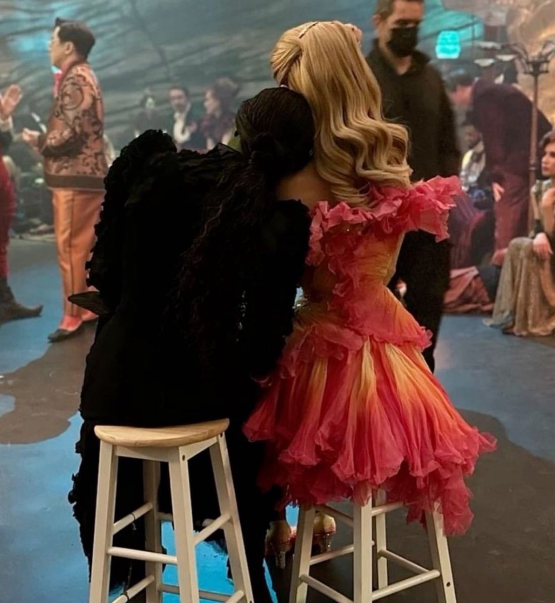 Ariana Grande when asked her favorite part of creating the ‘WICKED’ films:

"It would be impossible to pick one specific moment...But the scenes where it was just Cynthia and me were so special. I will never forget holding her beautiful green hands every step of the way."