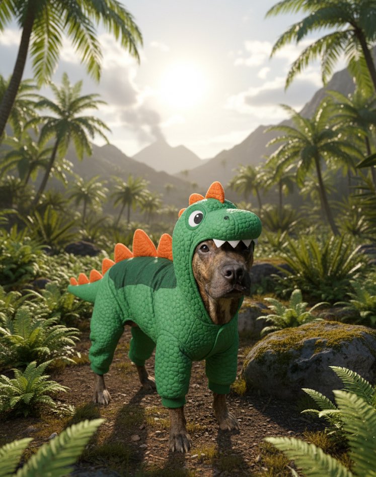 🦖✨ Él es Drako, un valiente sobreviviente disfrazado de dinosaurio. 💚

Detrás de su traje lleno de ternura hay una historia muy triste: Drako conoció el abandono y el maltrato, pero a pesar de todo, nunca perdió la esperanza. 💔 Hoy es un perrito noble, cariñoso y con un