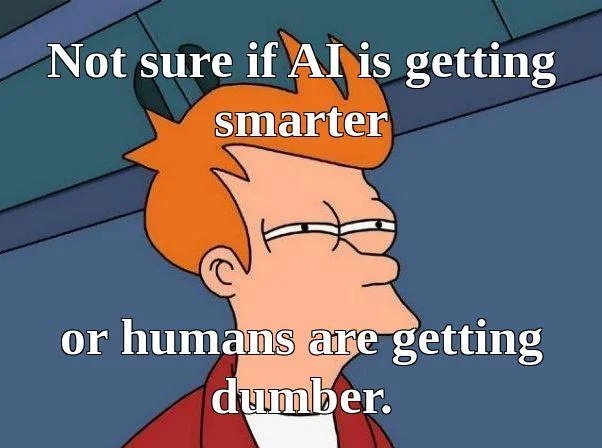 ai_for_success's tweet image. What do you think?
AI is getting smarter or humans are getting dumber?