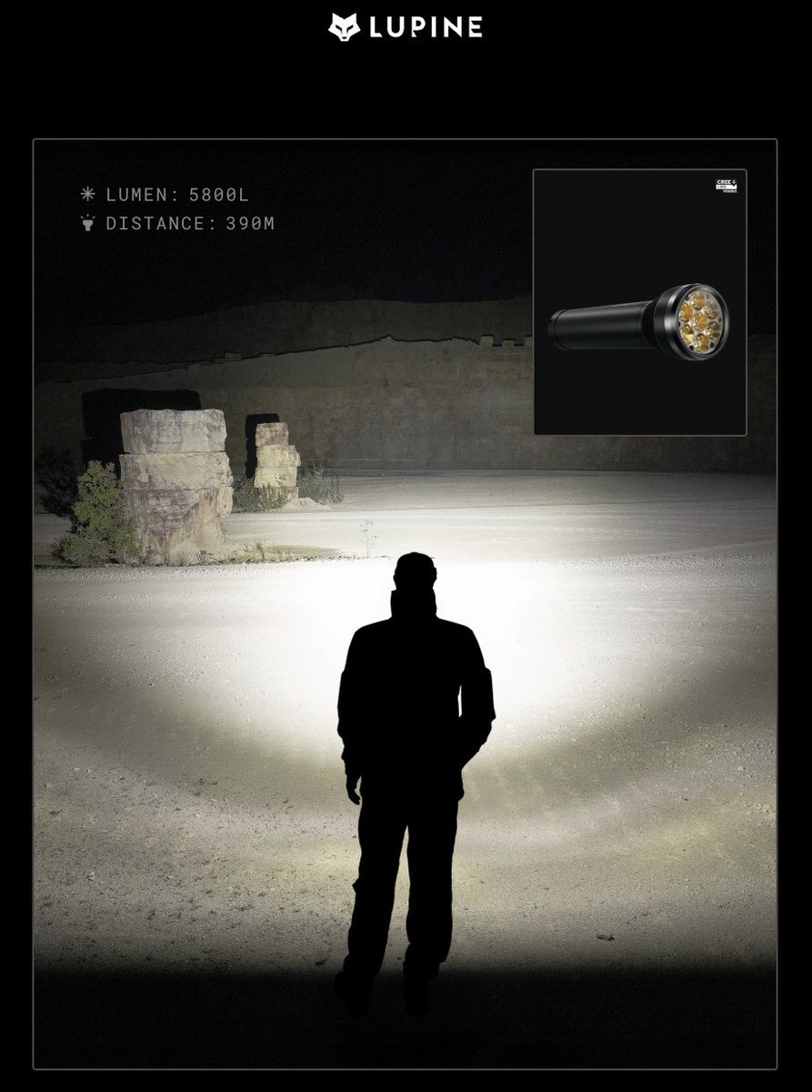 German engineering needs to be protected at all costs. Just a beautiful website too <a href="/LupineLighting/">Lupine North America</a>