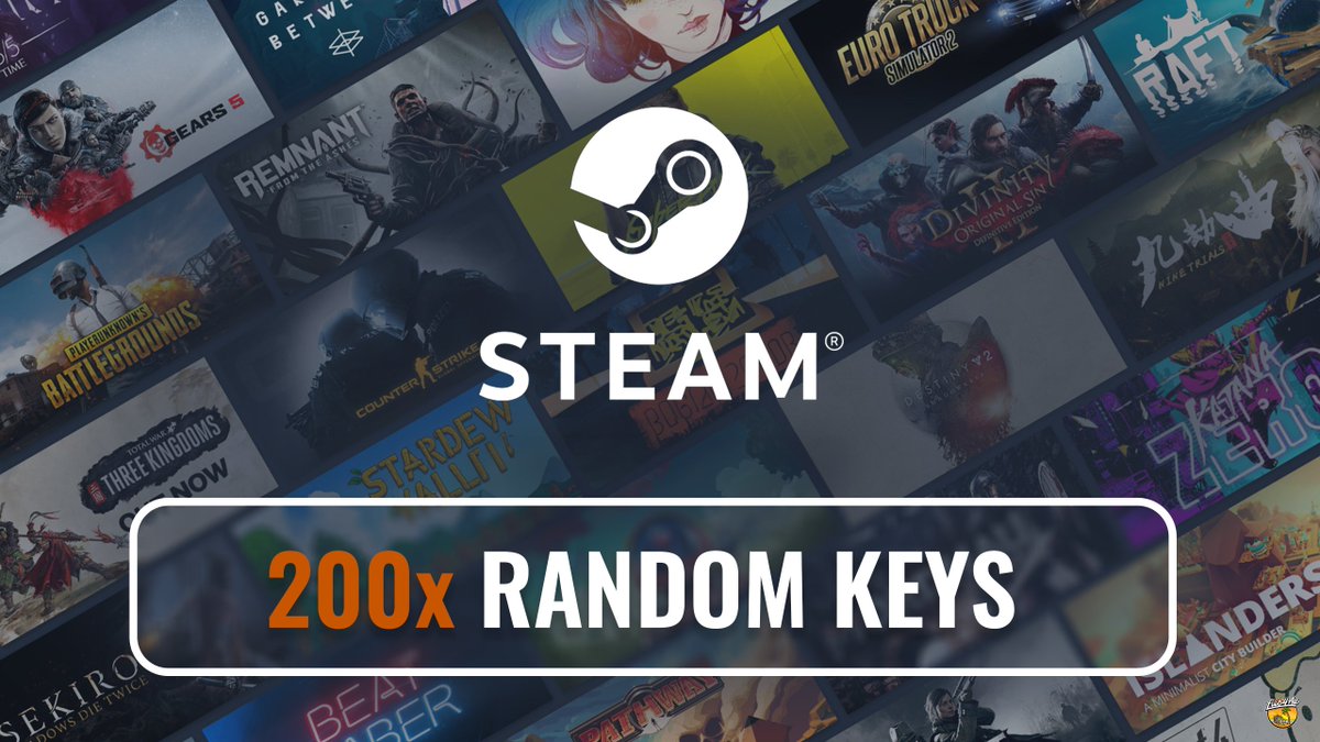 ⚡️🎁 FREE 200x RANDOM STEAM KEYS 🎁⚡

It's an instant giveaway, meaning everyone who has completed ALL the requirements can immediately get a Random Steam Key.

🎁 Link to the Giveaway: l4a.io/ZJzl7

Participation:
1⃣ Log in or Register on our Website for the Giveaway