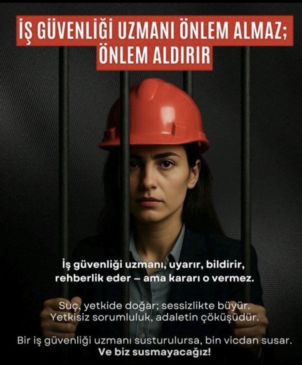 6331 sayılı Kanun'a göre İGU, riskleri tespit edip işverene yazılı olarak bildirir. 

İşveren İhmali: İGU'nun hayati tehlike uyarılarını dikkate almayıp önlem almayan asıl sorumludur.

#iguiçinadalet #igugünahkeçisideğil