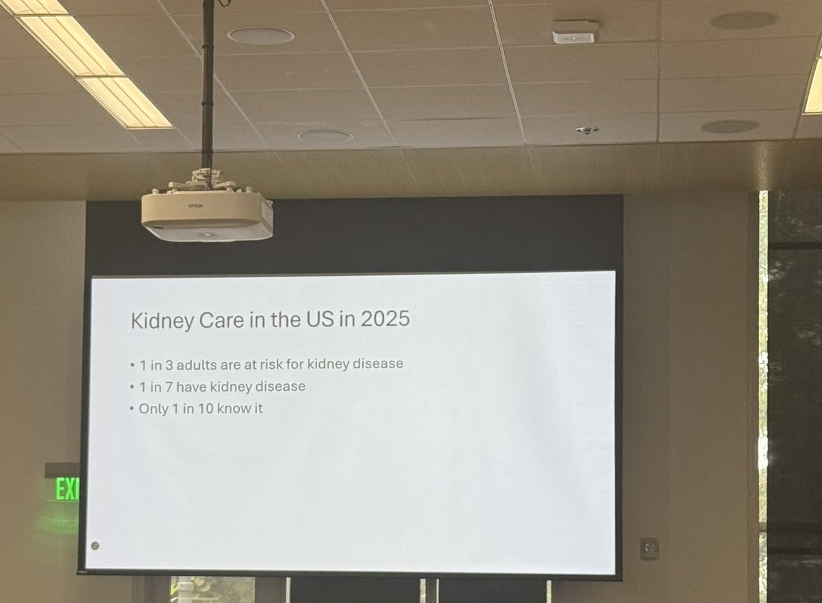 SaynaNorouzi's tweet photo. Core Kidney Patient Summit @UCLA #PatientEmpowerment 🥰
Only 1 in 10 patients with kidney disease know about their diagnosis. We need to do better.
#KidneyCheck https://t.co/ExtA67YH2i