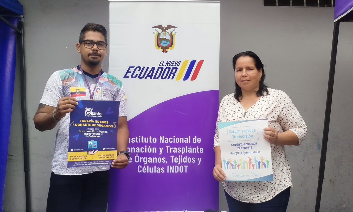 Hoy, junto al equipo técnico de la Coordinación Zonal Guayaquil del INDOT, participamos en la Brigada Social por el Nuevo Ecuador, un espacio impulsado por la <a href="/Salud_CZ8/">Coordinación Zonal 8 🇪🇨</a> y el Ministerio de Inclusión Económica y Social (MIES), donde se brindó orientación especializada sobre la