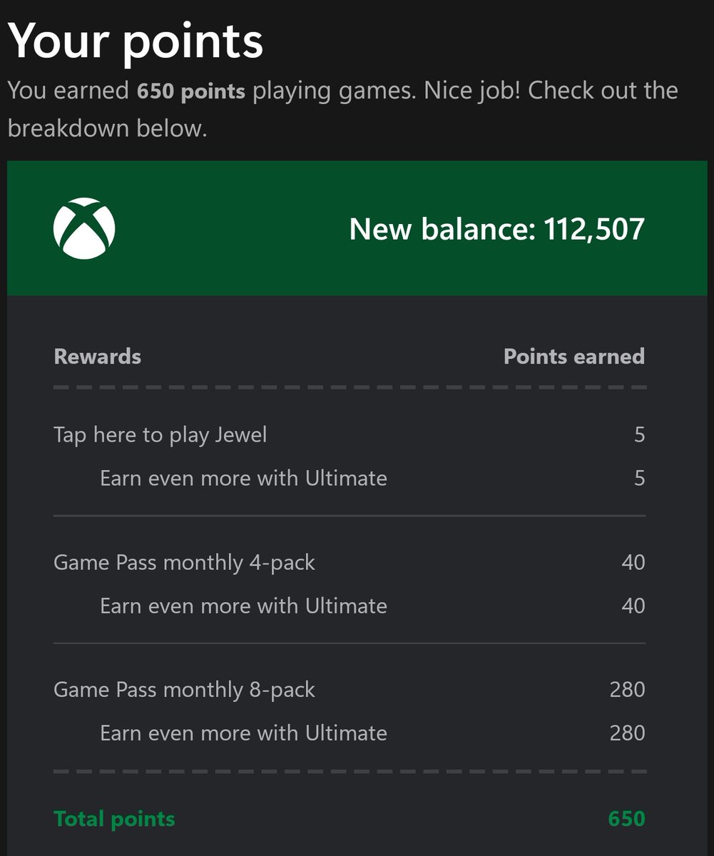 Microsoft Rewards On the 1st of the month 💚