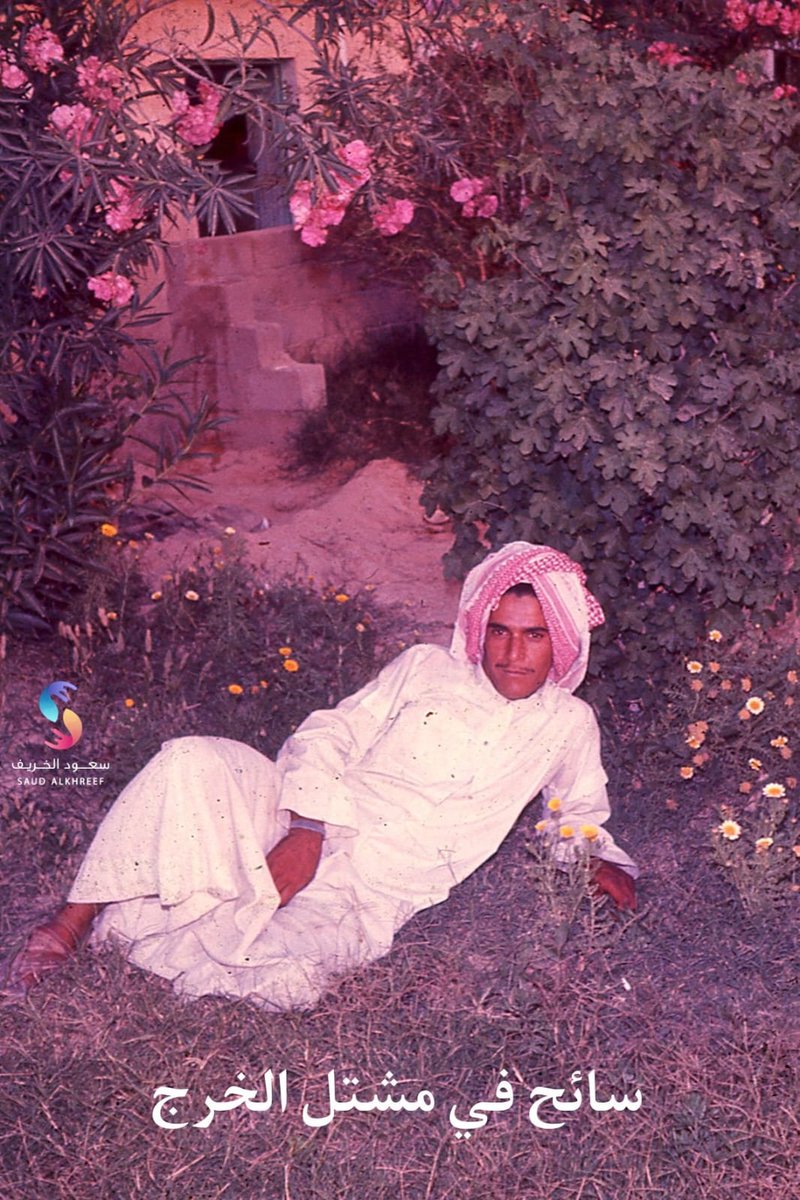 #الخرج
#ذاكرة_الخرج

سائح في مشتل الخرج