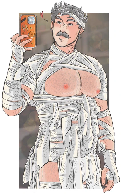 ✨ Mummy Mobius ✨

Mobius agrees to let Loki pick his costume… what could possibly go wrong? 👀💕

(The costume doesn't last long, and neither do they..) 

#lokius #loki #mobius #mobiusmmobius #mcu 
