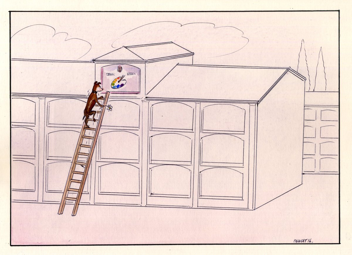 En memoria de mis amigos pintores que ya saben lo que hay detrás de todo esto.