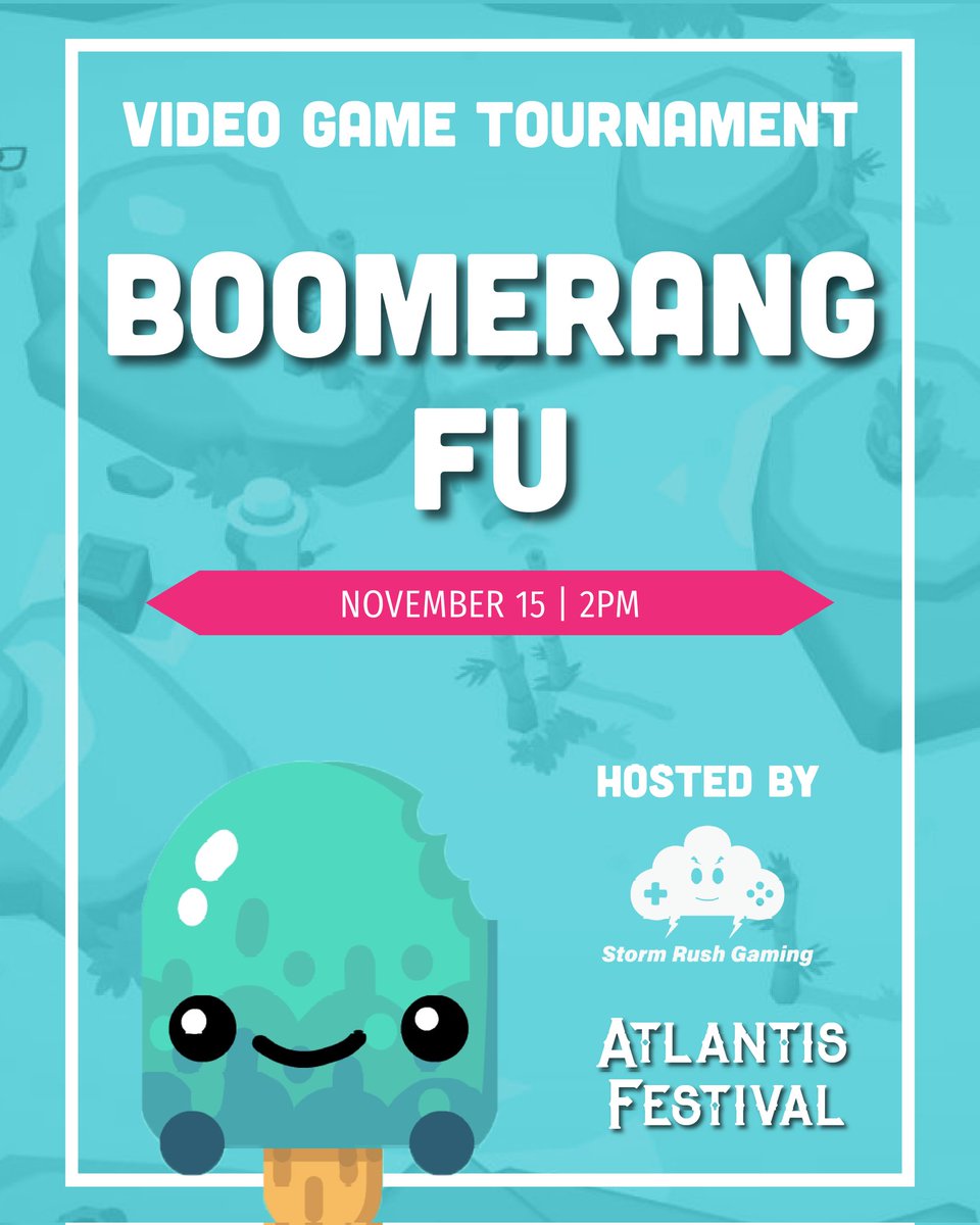 Are you the best food in town? Come test your skills in our @atlantisfestlv #BoomerangFu tournament and see if you have what it takes to be the Fu champion.

Sign-Up: start.gg/tournament/atl…