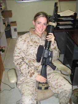 Please help me honor Marine Lance Cpl. Casey L. Casanova, who was KIA in Iraq in 2008. She was a kindhearted, gentle person. Didn’t have an enemy in the world. She made friends with everyone, said grandfather John Carruth. Rest easy Hero
