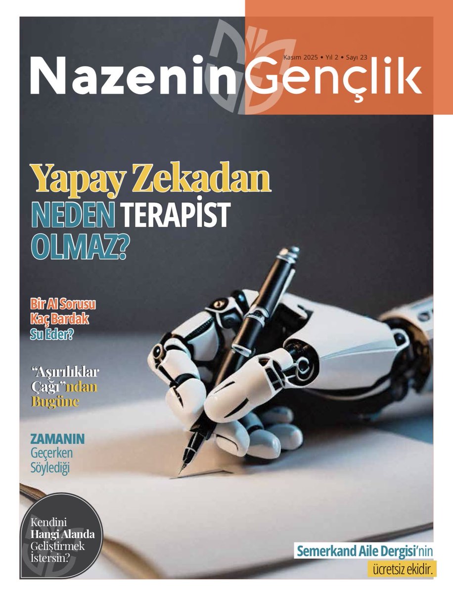 Nazenin Gençlik Kasım sayısı çıktı! 💙 <a href="/Semerkand_Aile/">Semerkand Aile</a> 

#nazeningençlik • #gençkon