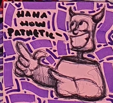 My art blocks are usually severe,like I'm going crazy. I've decided to draw them out starting today.

Hence, the birth of a collection that may last a lifetime: 'ART BLOCKS ARE NO FUN'