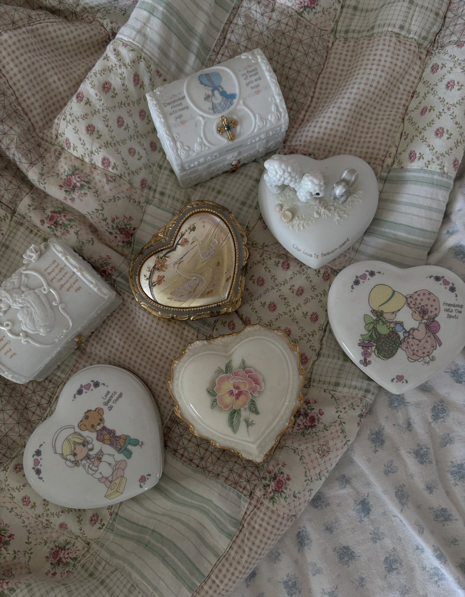 my trinket box collection