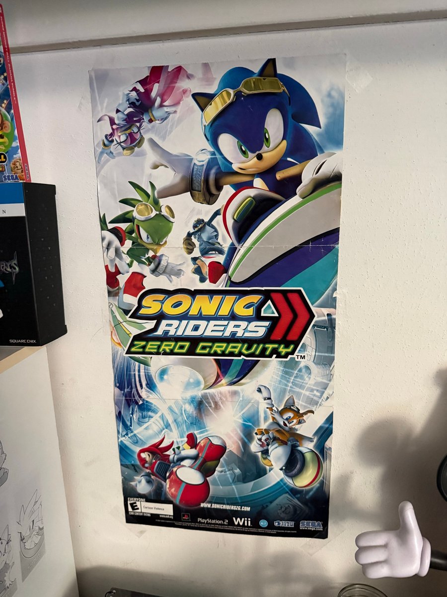 I've had this poster since High School, and I finally decided to put it up lol