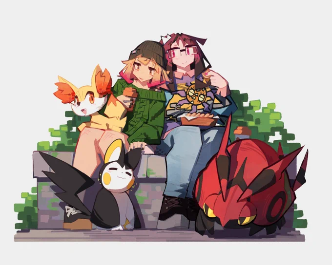 Enna and lyra in ZA