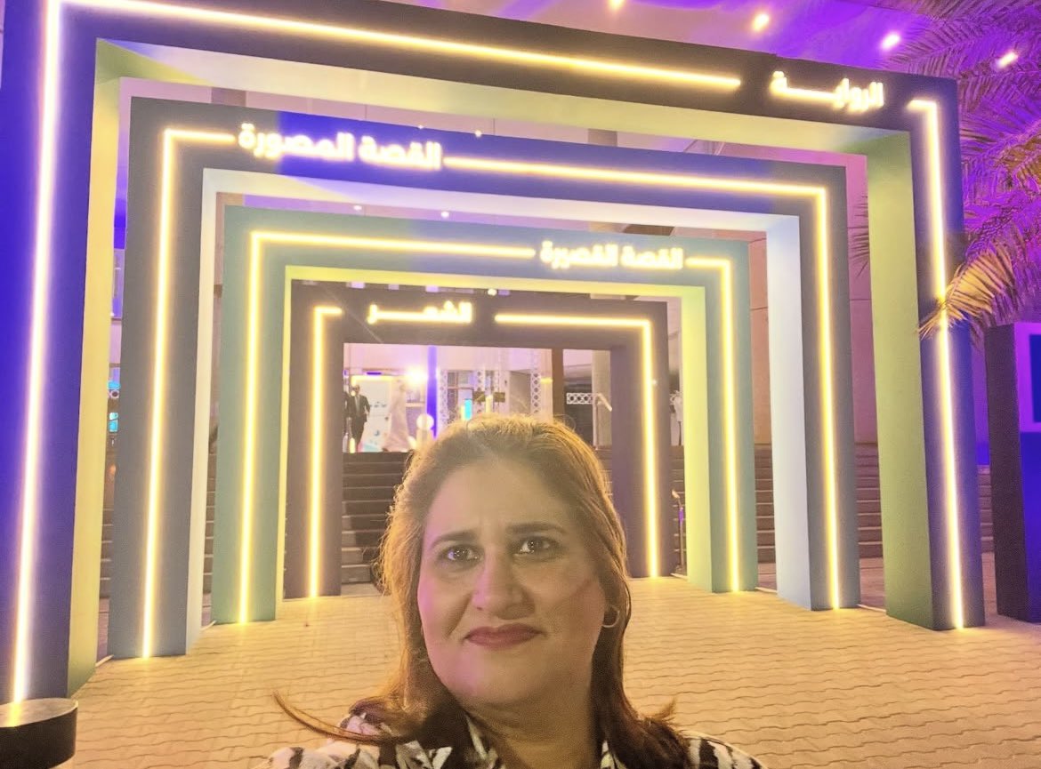 Shaimaalwatani's tweet image. حضورنا في حفل إفتتاح مسابقة ( نكتب بالعربية ) في بيت القرآن . 
#شيماء_الوطني