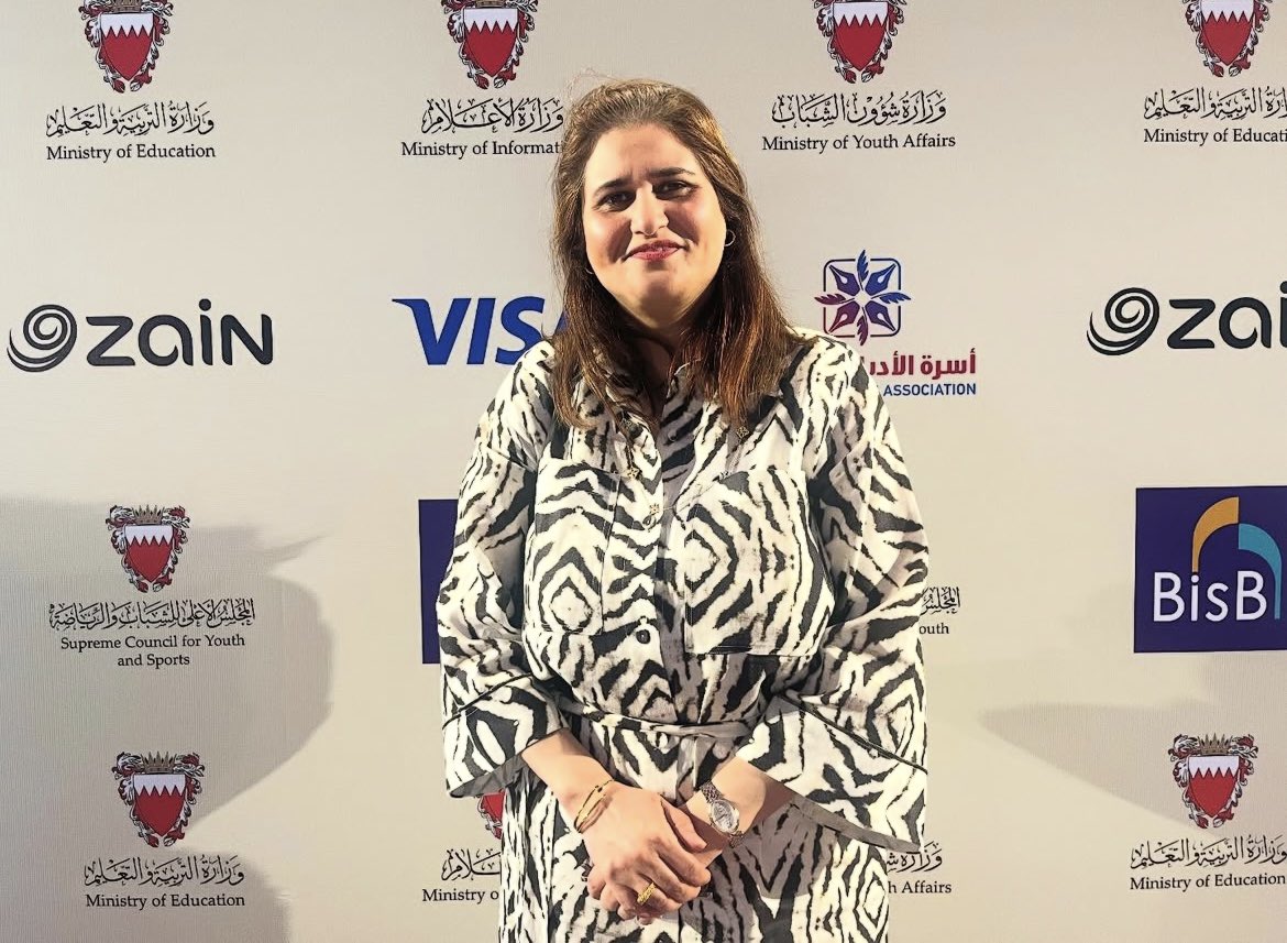 Shaimaalwatani's tweet image. حضورنا في حفل إفتتاح مسابقة ( نكتب بالعربية ) في بيت القرآن . 
#شيماء_الوطني