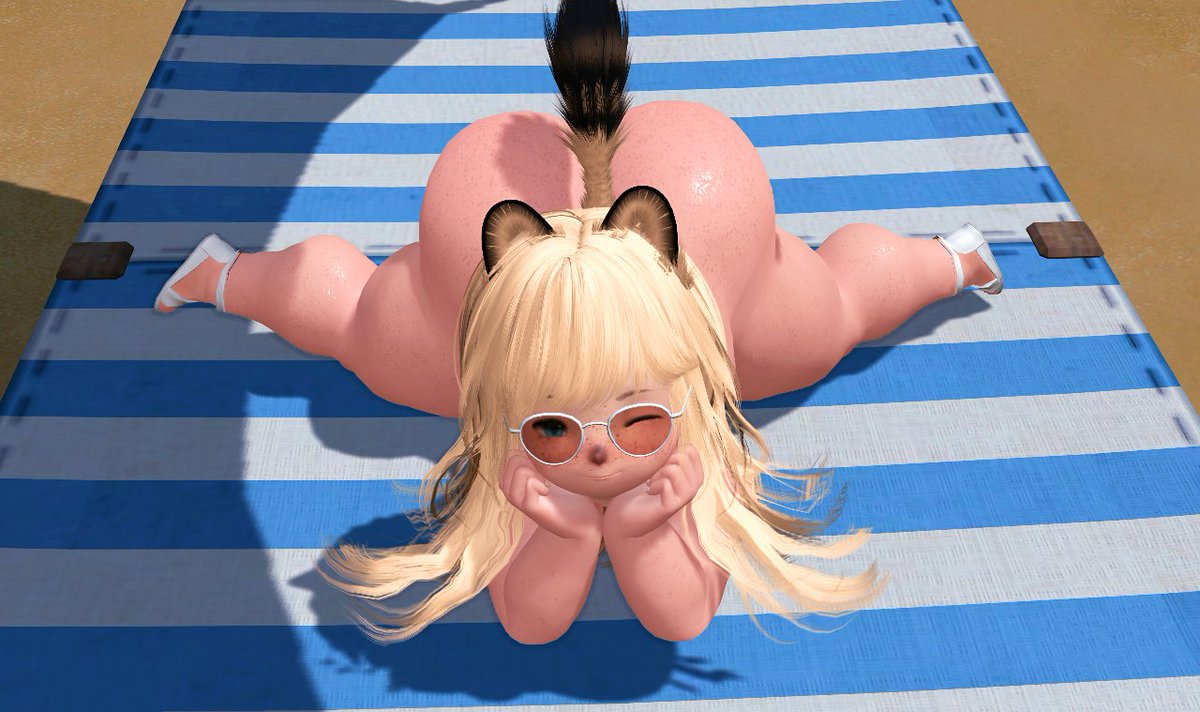 Pornstar on the beach, of course she's gonna barely wear anything