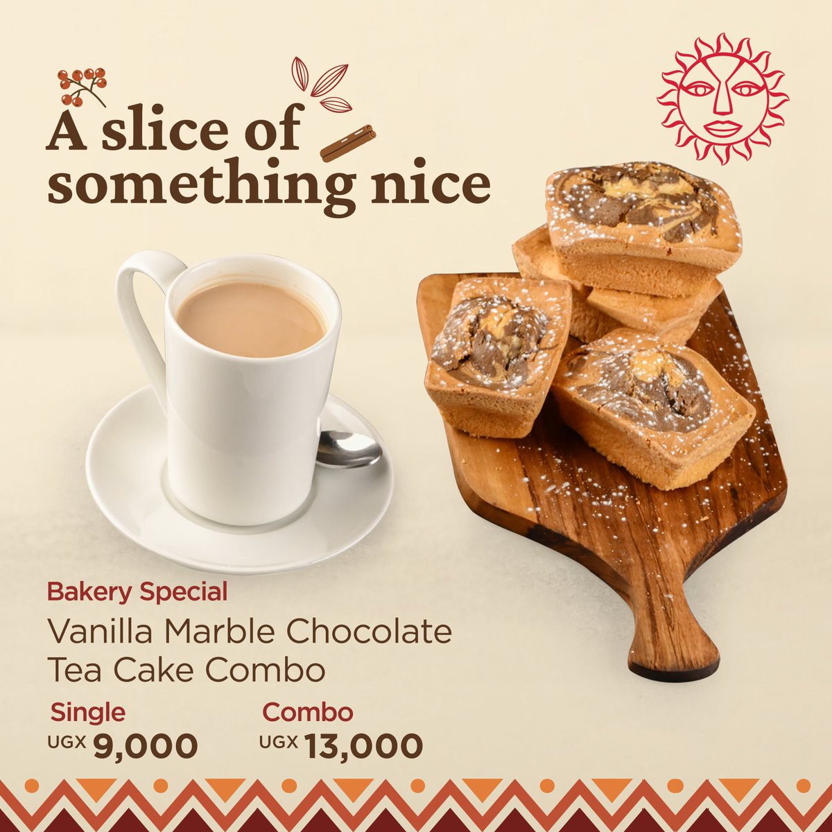 JavaHouseUG's tweet image. When you can't choose between vanilla and chocolate, have both.😉
A timeless dessert for any occasion.
Available at all our stores.
MadeWithLove