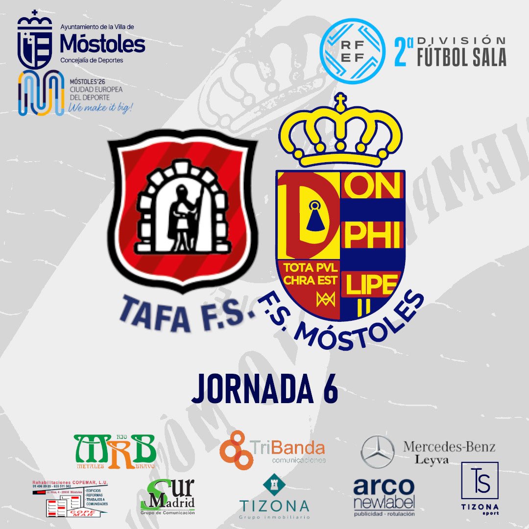 💙FINAL
<a href="/tafafutbolsala/">🅣🅐🅕🅐 𝕗ú𝕥𝕓𝕠𝕝 𝕤𝕒𝕝𝕒</a> 2️⃣
MRB-FS MÓSTOLES 6️⃣
Vaya partido ha jugado Mi Equipo!!!
+3 trabajado a fuego lento, a base de pico y pala.
Seguimos de dulce!!!
Siempre y solo Móstoles!!!
#canteraazul