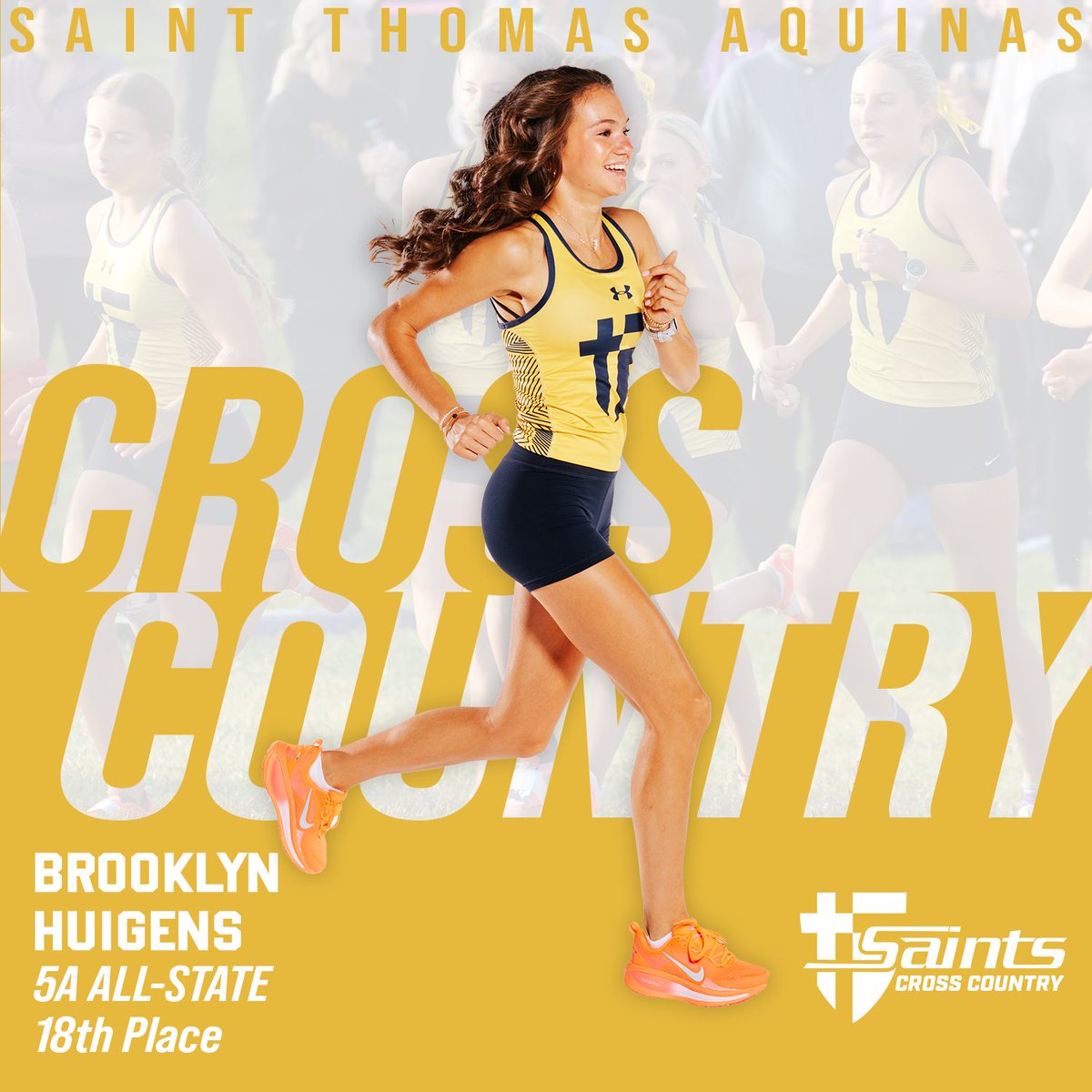 Congratulations to Brooklyn Huigens on her Kansas 5A All-State performance! Brooklyn places 18th in the State Championship meet. <a href="/STAsaints_TF_XC/">Saints Track & Field and Cross Country</a>