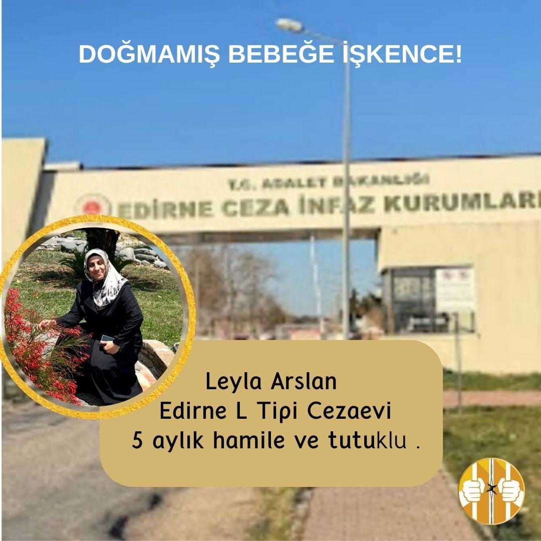 Daha anne karnındayken Cezaevine gönderilen Bebekler 
Yapılan zulmün hiçbir Kanuni dayanağı yok 

İhlalinAdresi EdirneCezaevi