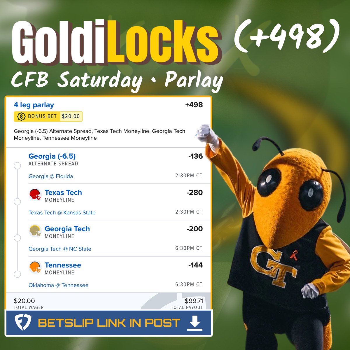 GoldiLocks tweet media