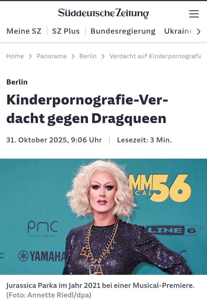 Hat sich die queere Community eigentlich schon von Jurassica Parka distanziert? <a href="/queer_de/">queer.de</a>