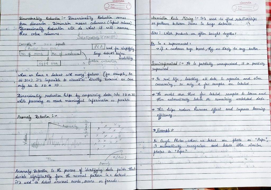 mili_booo's tweet image. Machine Learning:
- Introduction
- Types of ML:
• Supervised
• Unsupervised
• Semisupervised
• Reinforcement