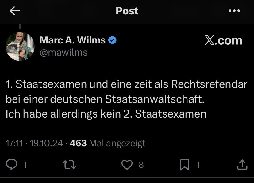 <a href="/mawilms/">Marc A. Wilms</a> Warum denn das? Fliegt die Märchenstunde langsam auf, Herr Staatsanwalt?