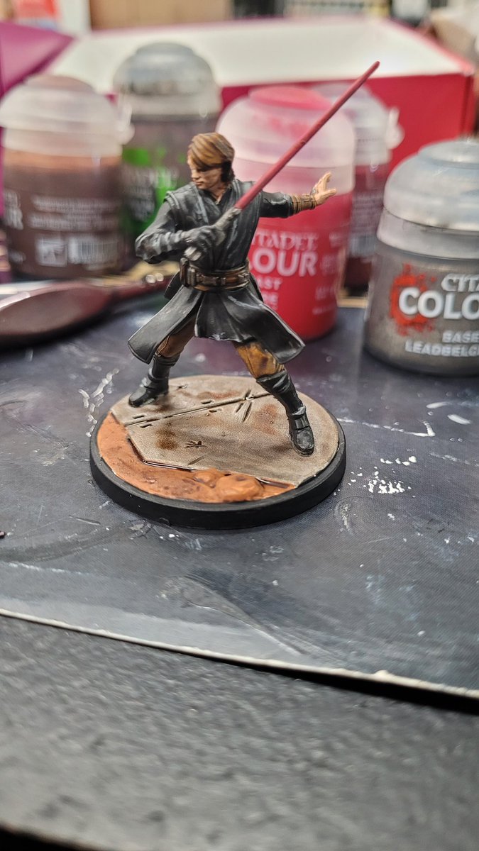 A little mini painting at work today!