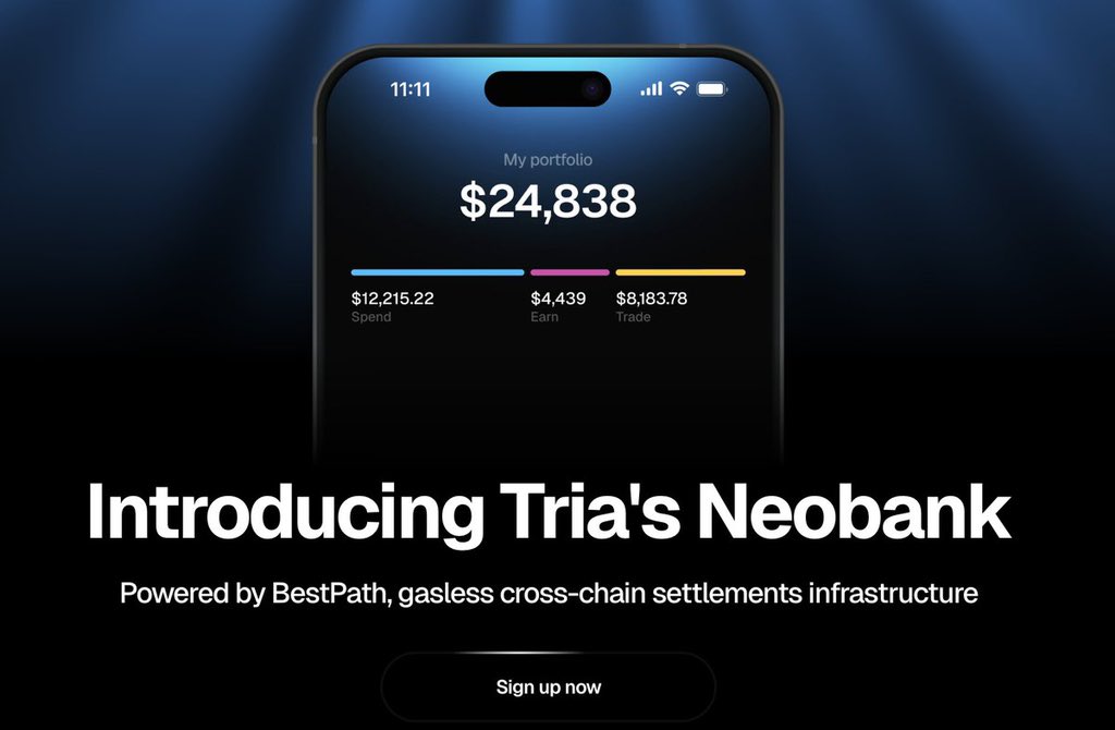 Winicode_'s tweet image. .. @useTriaは、Web3エコシステムのために特別に設計されたネオバンクとして、暗号の風景に革命を起こしています。このプラットフォームは、暗号ユーザーにとって包括的なソリューションとして機能し、従来のウォレットやクロスチェーン取引に一般的に関連する摩擦を排除します。
革新的なBestPath…