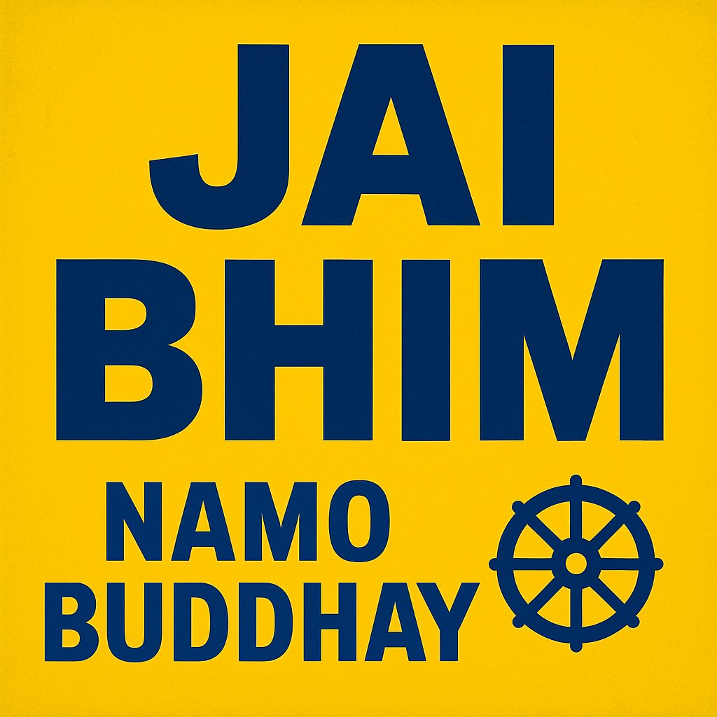 PawanKumar__22's tweet image. जय भीम 💙 
             नमो budhay 🙏 
                         जय संविधान 🔥 
घर वापसी चलो बुद्ध शरण 🌺