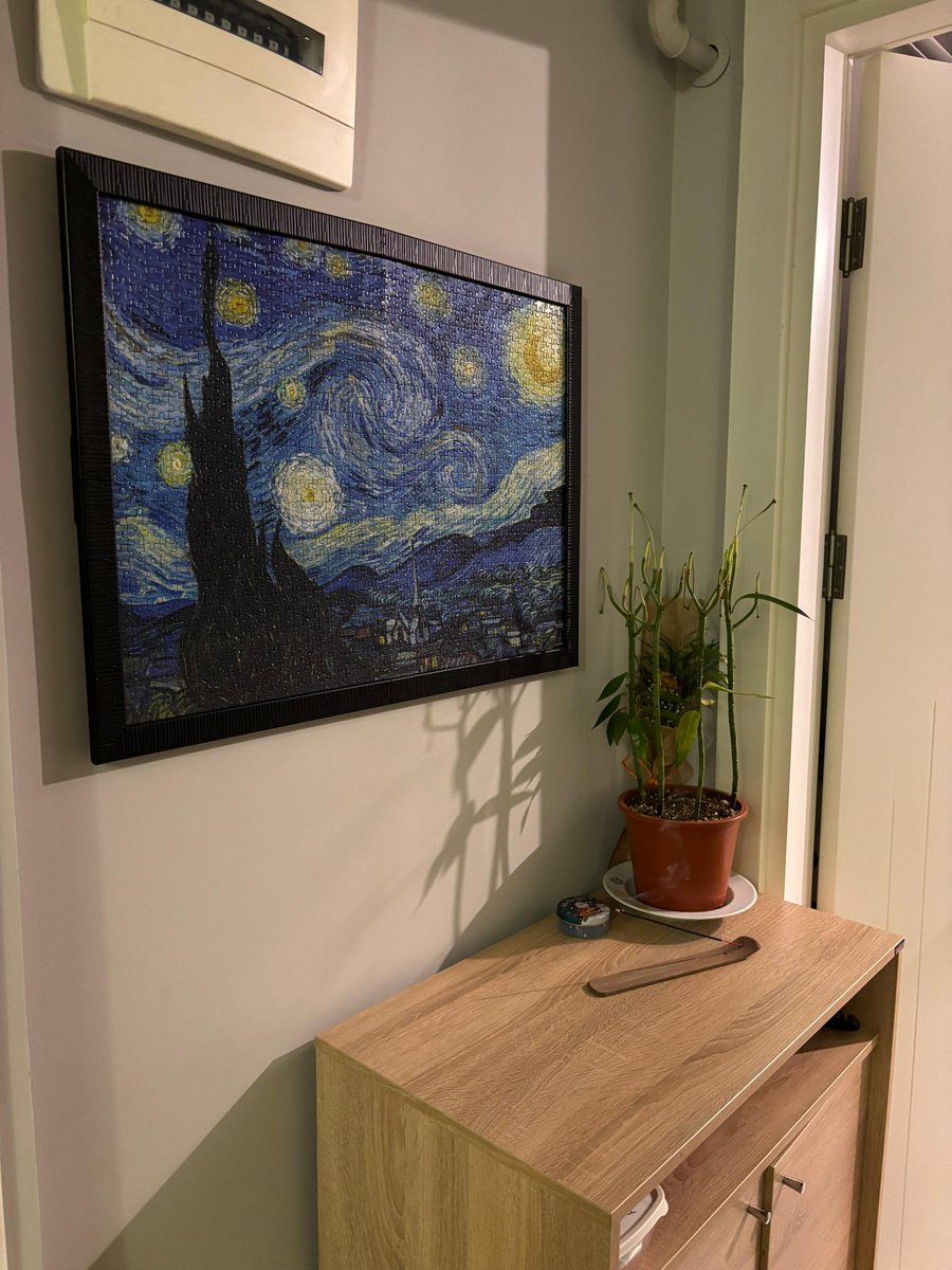 Sevgilimle evimizin ilk yapbozunu yaptık ve evim artık ev gibi hissettiriymeye başladı