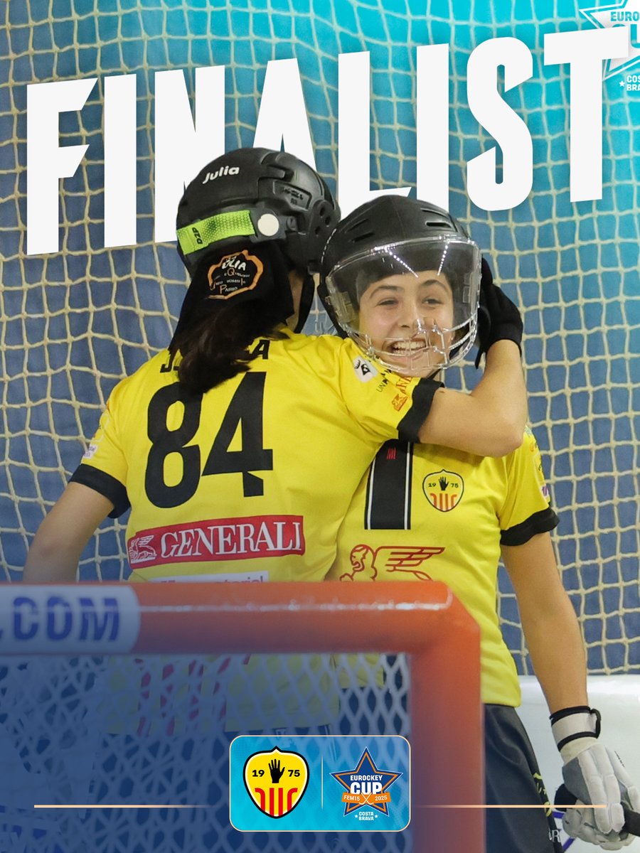 𝐅𝐈𝐍𝐀𝐋𝐈𝐒𝐓 𝐍º𝟐

<a href="/hcpalau/">Generali Hoquei Club Palau</a> will fight for the trophy tomorrow! 

¡Qué final nos espera! 

ESPECTACULAR!

#EurockeyCup #BeTheNext #EsportsDDGI #InCostaBrava