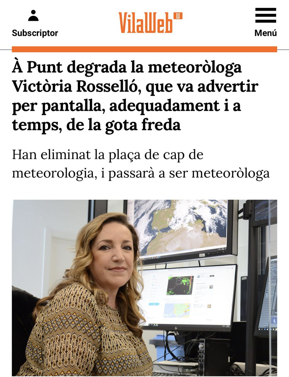 Així és com tracta la nova direcció d’À Punt a les grans professionals. Tot el meu suport, <a href="/VictoriaBotey/">Victoria Rosselló Botey</a>