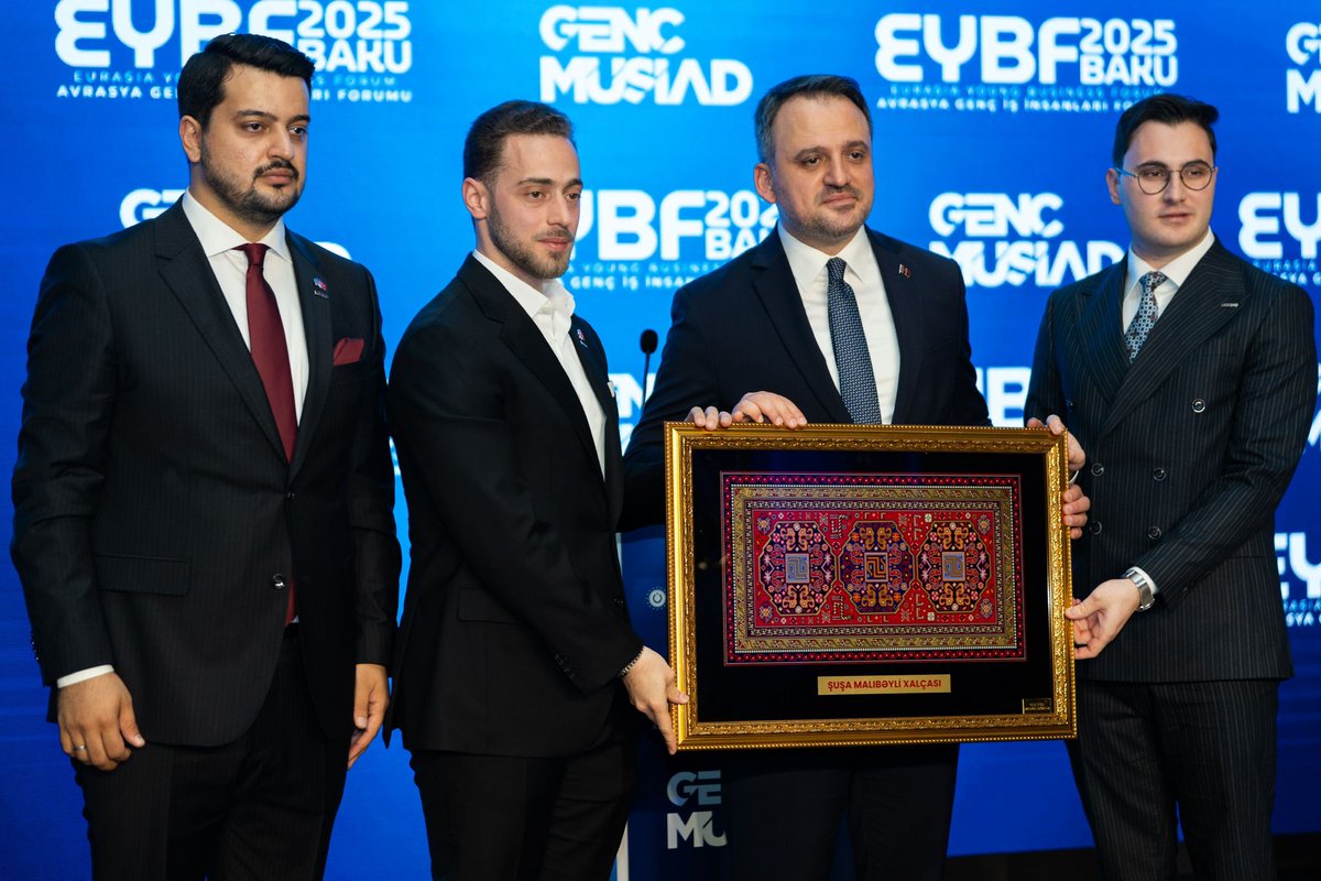 📍 Avrasya Genç İş İnsanları Forumu 
🇦🇿 Azerbaycan / Bakü

Avrasya’nın en büyük gençlik buluşması olan Avrasya Genç İş İnsanları Forumu geride kaldı.

2000 kişiye varan katılımla büyük bir coşku içinde geçen organizasyona 40 farklı ülkeden misafirlerimizi Can Azercaycan’da