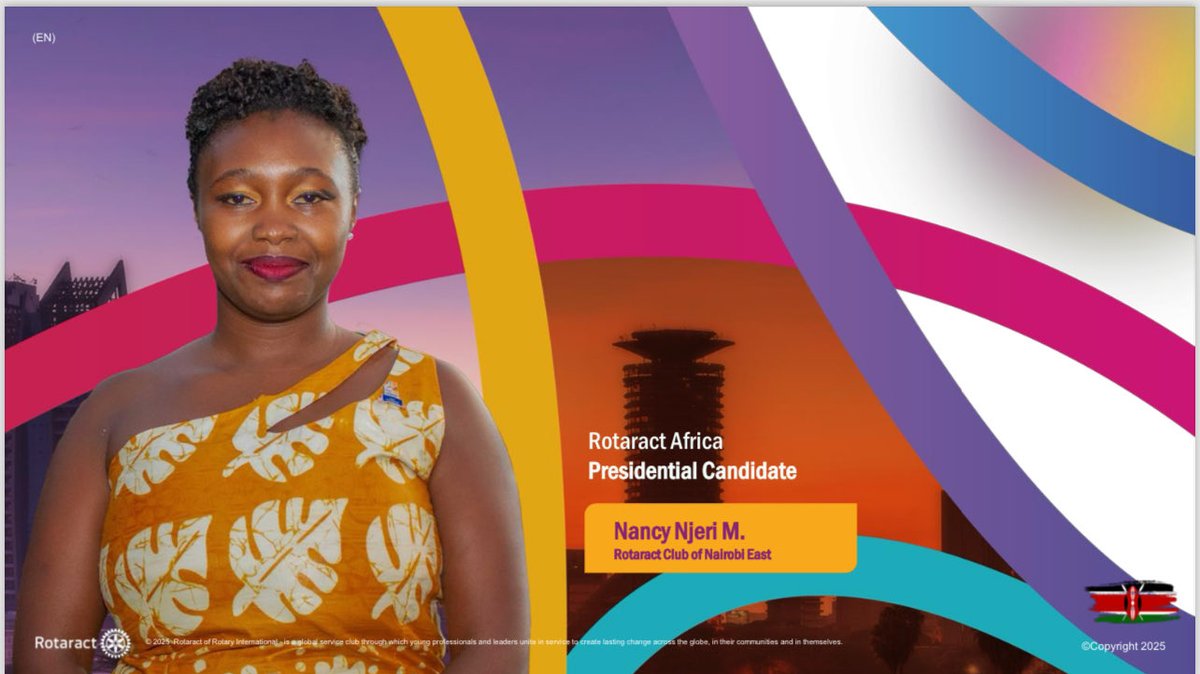 JUST IN

PDRR Nancy Njeri of Rotaract District @District9212 Kenya has been elected President of Rotaract Africa MDIO.

Our own DRR <a href="/AbesageN/">Nahabwe Abesage</a> (Abisage Nahabwe) of <a href="/RotaractD9213/">Rotaract District 9213</a> has been elected Vice President.

Congratulations to East Africa🤗