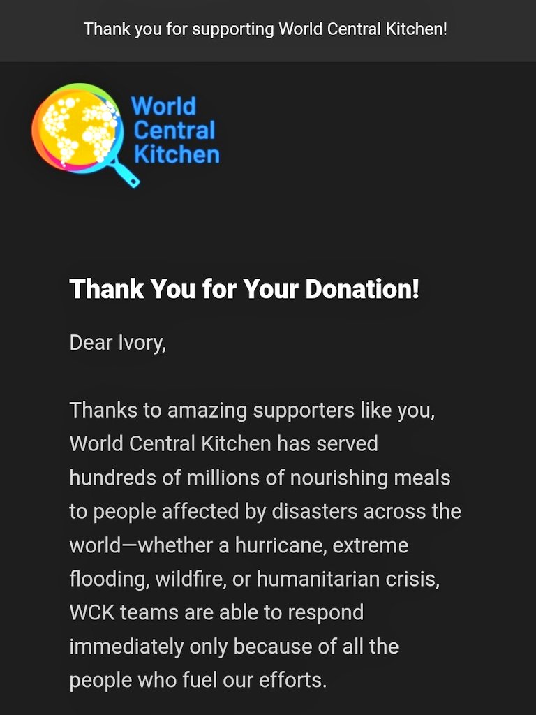 watching World Central Kitchen &amp; Chef Jose go into action in Jamaica &amp; for federal workers the way it should be done, is really special to watch. it's hard on a lot of people right now, including our own family, but we needed to try and help in some way beyond just thoughts and