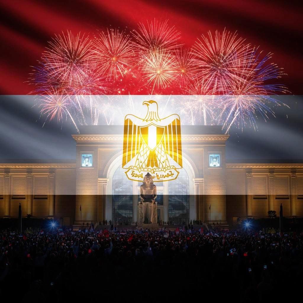 🇪🇬 تخطف أنظار العالم 🌍📸🎥 
افتتاح المتحف المصري الكبير… لحظة تُكتب في تاريخ الحضارة
إنها مصر يا سادة 🇪🇬 أم الدنيا، وصانعة المجد منذ فجر الإنسانية
𓋴𓐍𓄿𓈖𓎛𓅱𓏏𓈖𓏏𓂋𓏤𓈖𓅱𓂋𓈖𓎡𓅓𓏏𓏤
𓉐𓈖𓇋𓇋𓏏𓏤𓌳𓂋𓇋𓂋𓏏𓏤𓈖𓏏𓂋𓏏𓏤
#المتحف 
#المتحف_المصري_الكبير 
#المتحف_الوطني