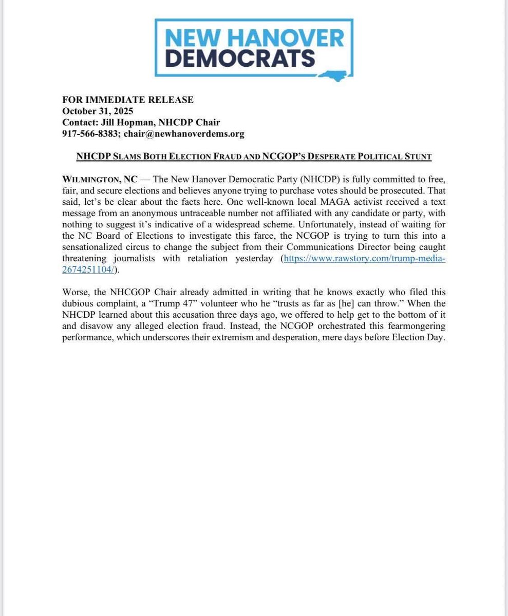 NewHanoverDems tweet media
